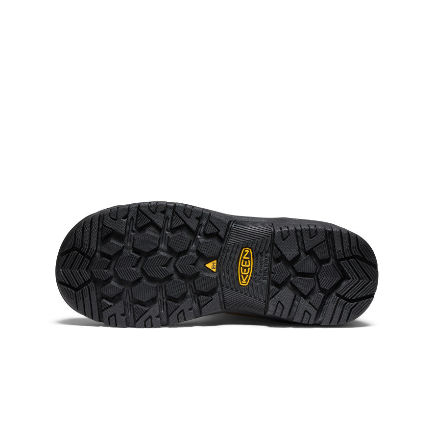 Women's Evanston Pull-On Waterproof Boot (Carbon Toe) Bison/Black / Keen / Bison/Black