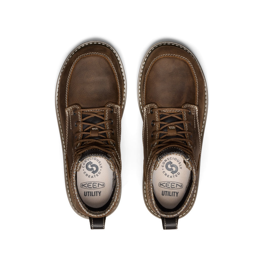 Women's San Jose 6" Waterproof Boot (Aluminum Toe) Cascade Brown/Gum / Keen / Cascade Brown/Gum