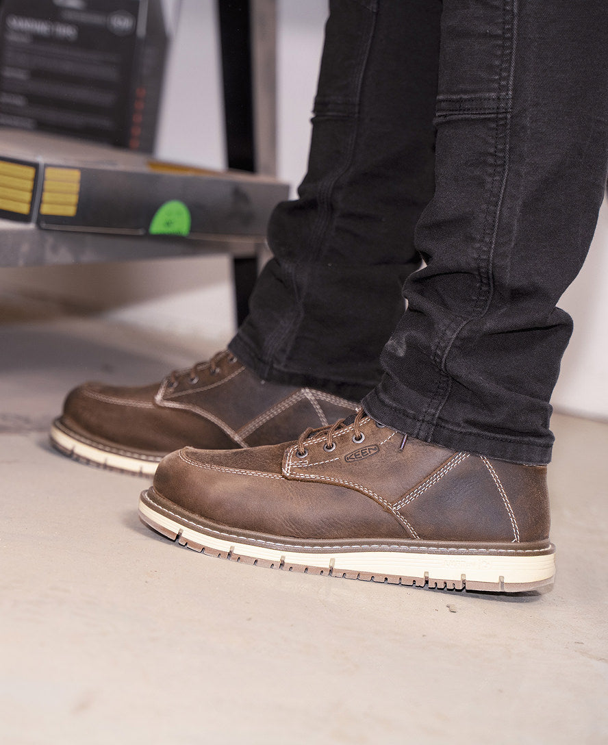 Women's San Jose 6" Waterproof Boot (Aluminum Toe) Cascade Brown/Gum / Keen / Cascade Brown/Gum