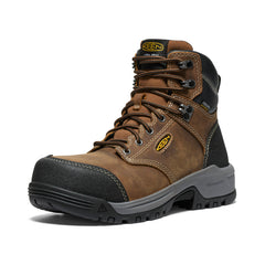 Women's Evanston 6" Waterproof Boot (Carbon Toe) Bison/Black / Keen / Bison/Black