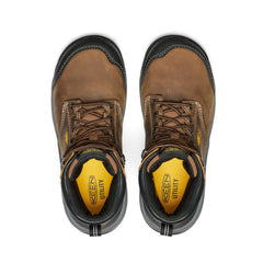 Women's Evanston 6" Waterproof Boot (Carbon Toe) Bison/Black / Keen / Bison/Black