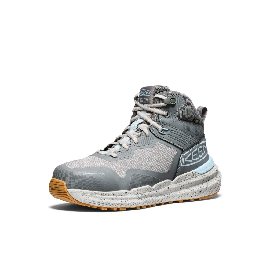 Women's Synchro Waterproof Work Boot (Carbon Toe) Steel Grey/Gum / Keen / Steel Grey/Gum