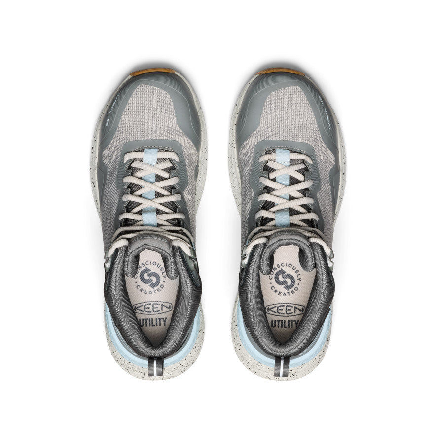 Women's Synchro Waterproof Work Boot (Carbon Toe) Steel Grey/Gum / Keen / Steel Grey/Gum