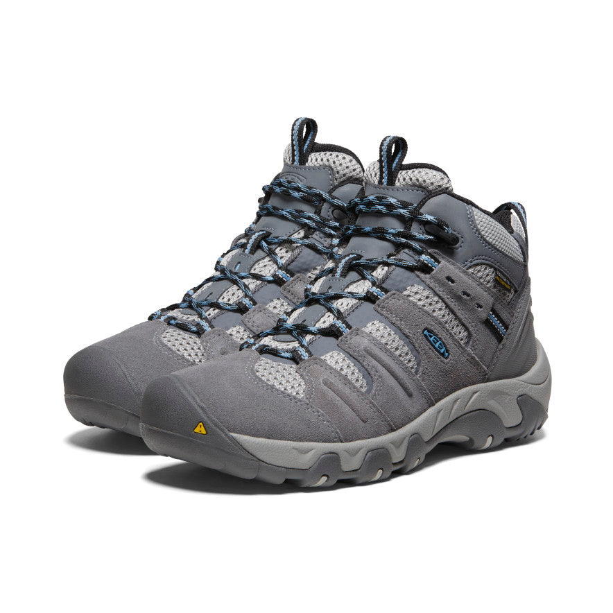 Women's Headout Waterproof Hiking Boot Steel Grey/Blue Heaven / Keen / Steel Grey/Blue Heaven