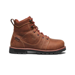 Women's Seattle 6" Waterproof Boot (Aluminum Toe) Gingerbread/Black / Keen / Gingerbread/Black