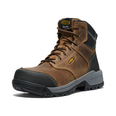 Women's Evanston 6" ESD Boot (Carbon Toe) Bison/Black / Keen / Bison/Black