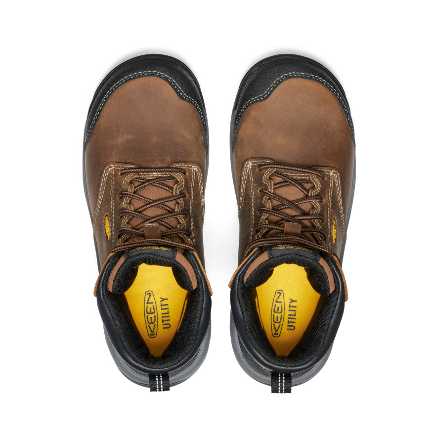 Women's Evanston 6" ESD Boot (Carbon Toe) Bison/Black / Keen / Bison/Black
