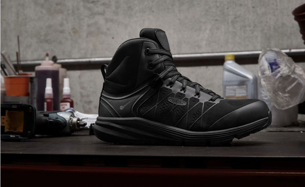 Women's Vista Energy Mid INT MET (Carbon Toe) Black/Raven / Keen / Black/Raven