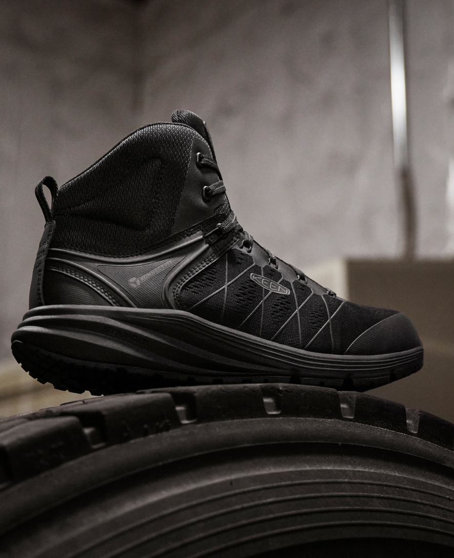 Women's Vista Energy Mid INT MET (Carbon Toe) Black/Raven / Keen / Black/Raven