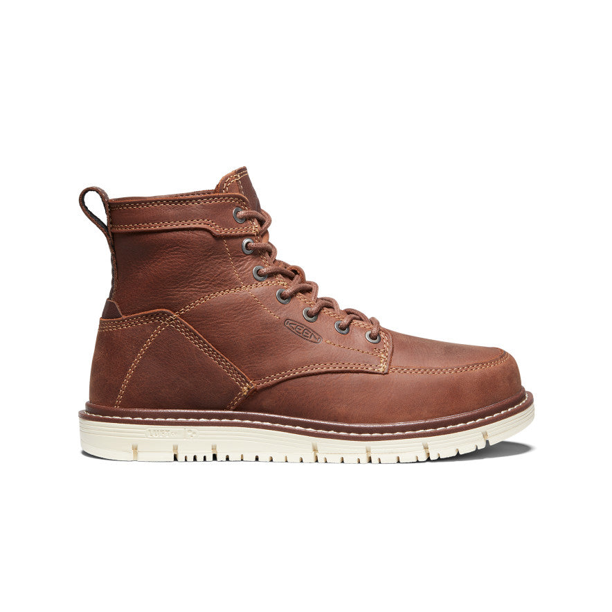 Women's San Jose 6" Boot (Soft Toe) Gingerbread/Off White / Keen / Gingerbread/Off White