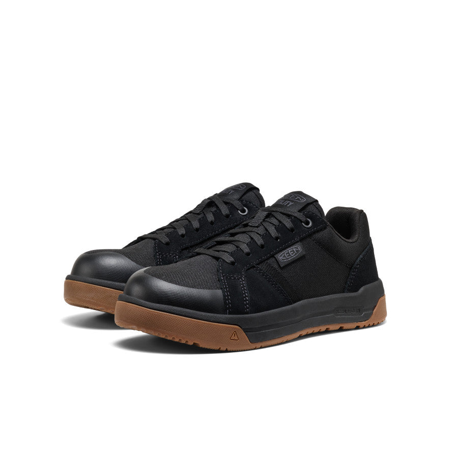 Women's Kenton Work Shoe (Carbon Toe) Black/Gum / Keen / Black/Gum