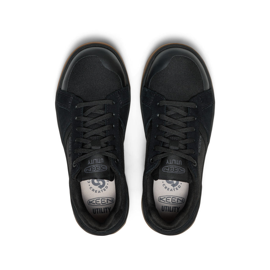Women's Kenton Work Shoe (Carbon Toe) Black/Gum / Keen / Black/Gum