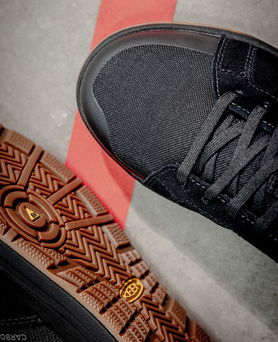 Women's Kenton Work Shoe (Carbon Toe) Black/Gum / Keen / Black/Gum