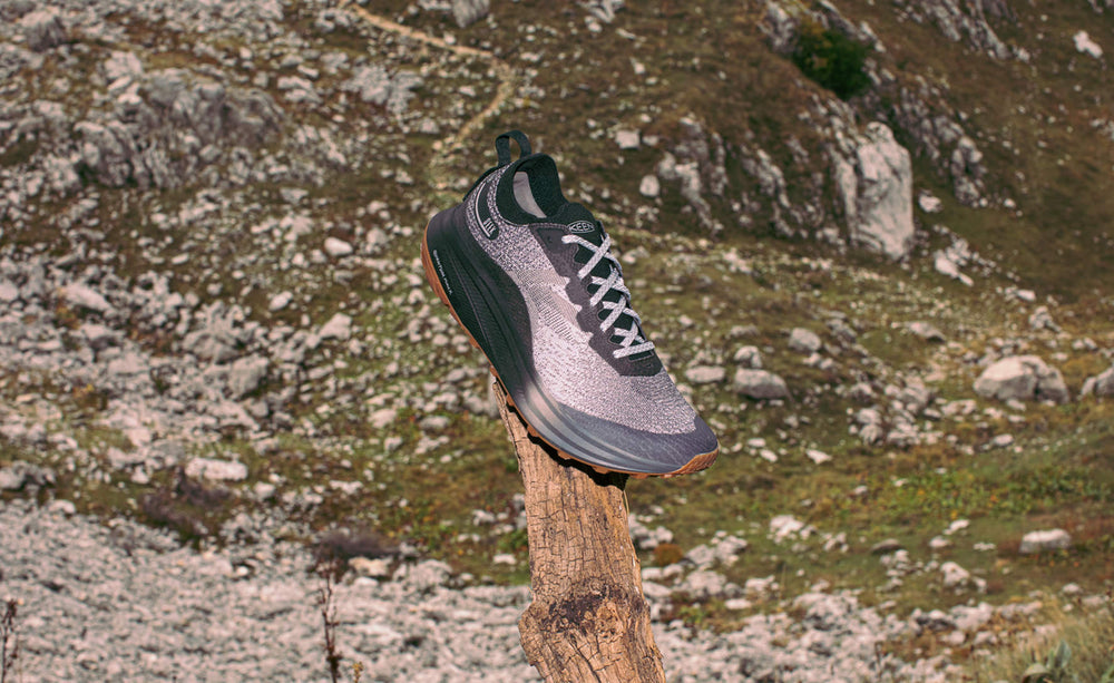 Women's Seek Trail Running Shoe Black/Magnet / Keen / Black/Magnet