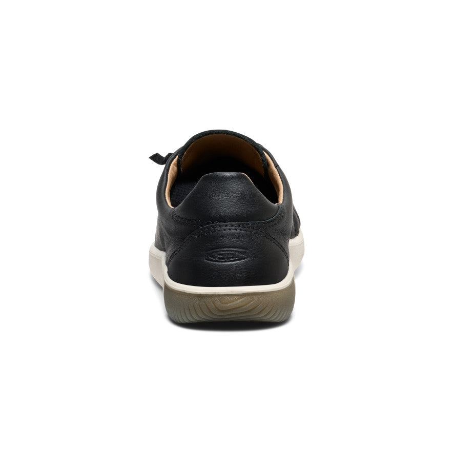 Women's KNX Leather Sneaker Black/Star White / Keen / Black/Star White