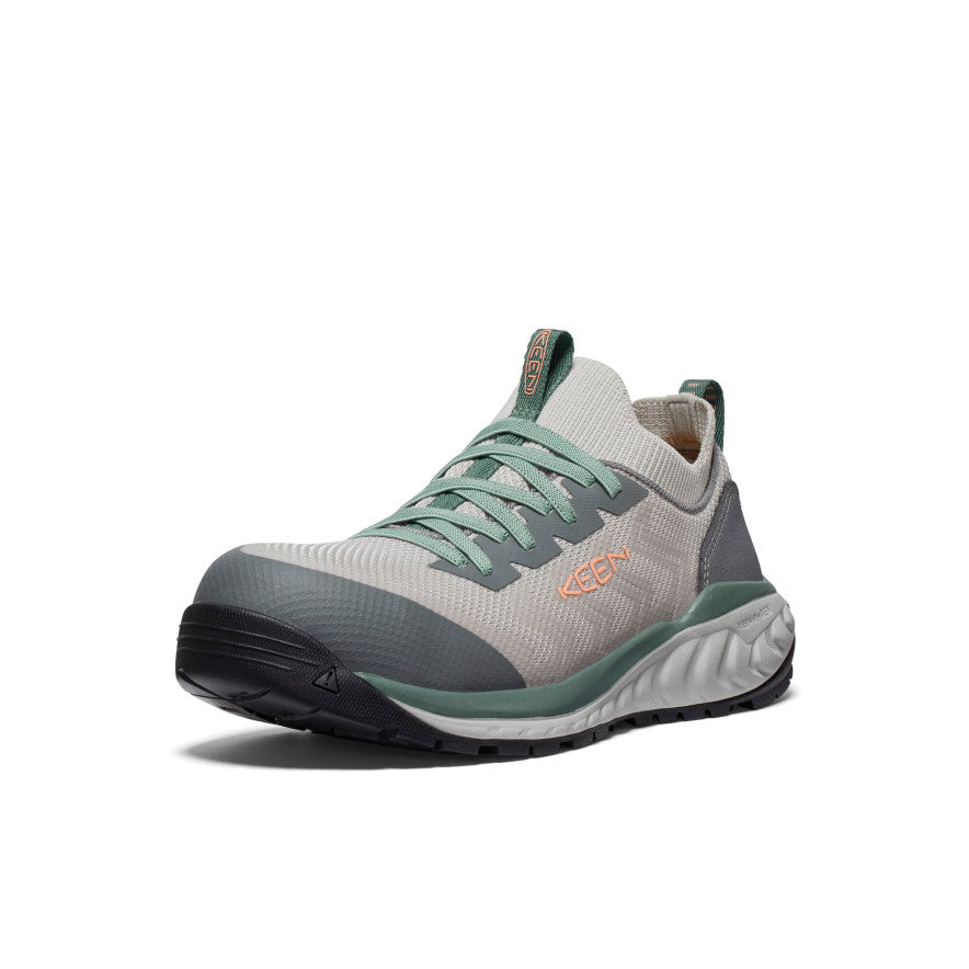Women's Arvada Shift Work Sneaker (Carbon Toe) Steel Grey/Granite Green / Keen / Steel Grey/Granite Green