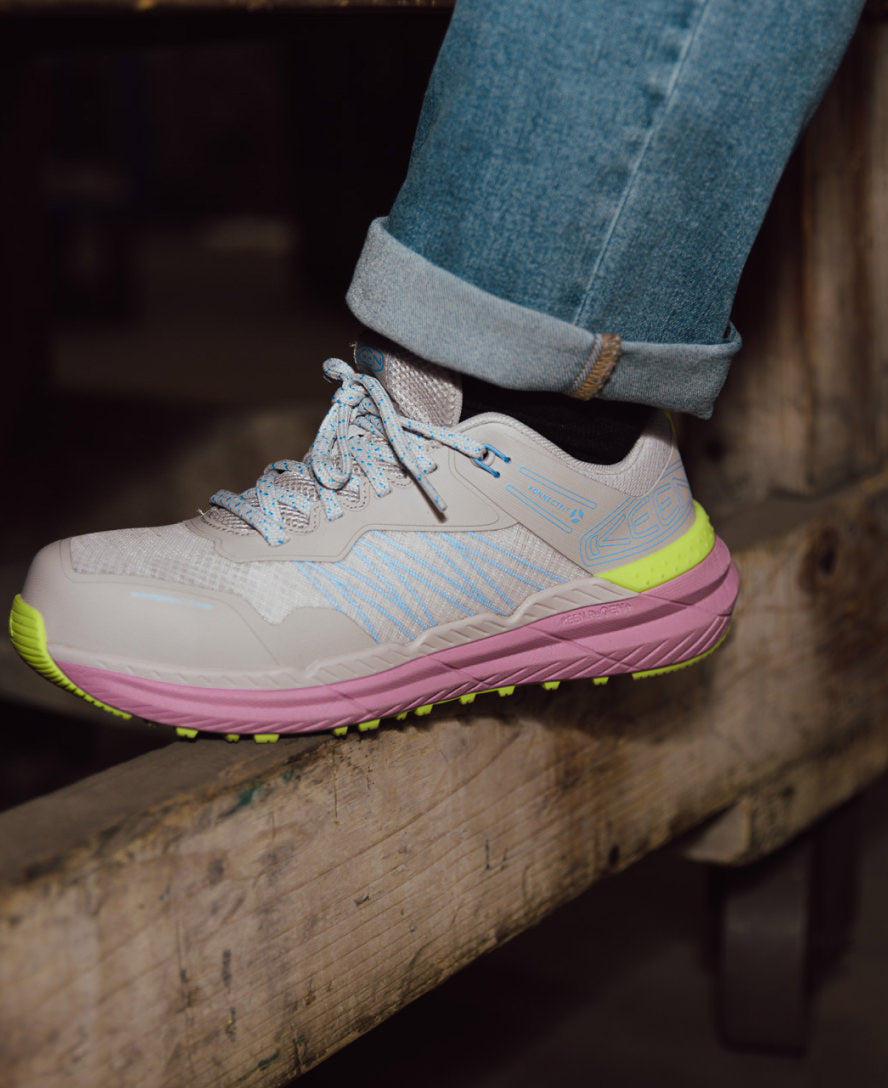 Women's Speedworks ESD Work Sneaker (Carbon Toe) Alloy/Moonlight Mauve / Keen / Alloy/Moonlight Mauve