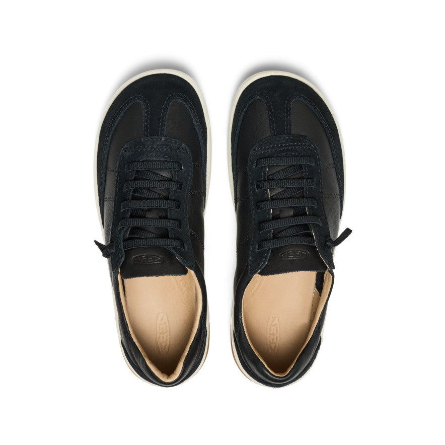 Women's KNX T-Toe Sneaker Black/Birch / Keen / Black/Birch