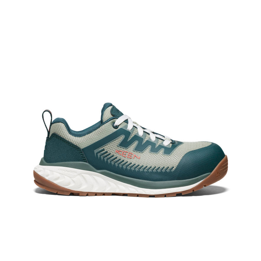 Women's Arvada Work Sneaker (Carbon Toe) Sea Moss/Desert Sage / Keen / Sea Moss/Desert Sage