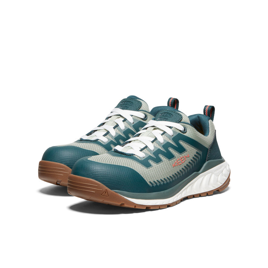 Women's Arvada Work Sneaker (Carbon Toe) Sea Moss/Desert Sage / Keen / Sea Moss/Desert Sage