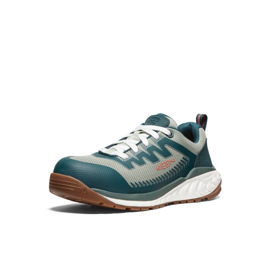 Women's Arvada Work Sneaker (Carbon Toe) Sea Moss/Desert Sage / Keen / Sea Moss/Desert Sage