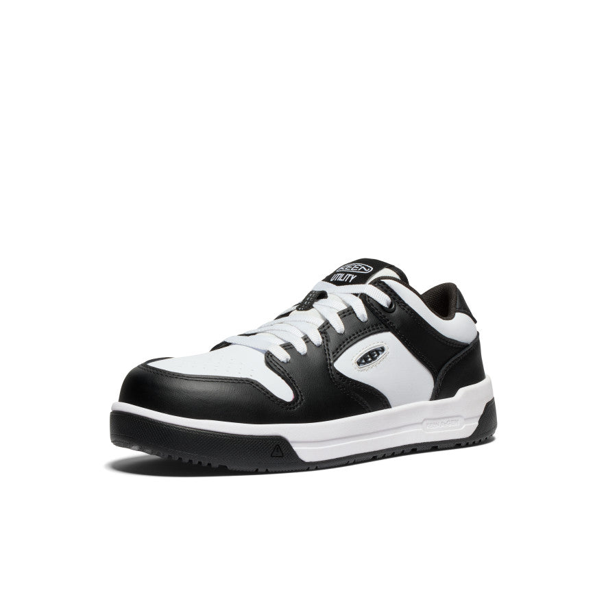 Women's Overton Work Shoe (Carbon Toe) Star White/Black / Keen / Star White/Black