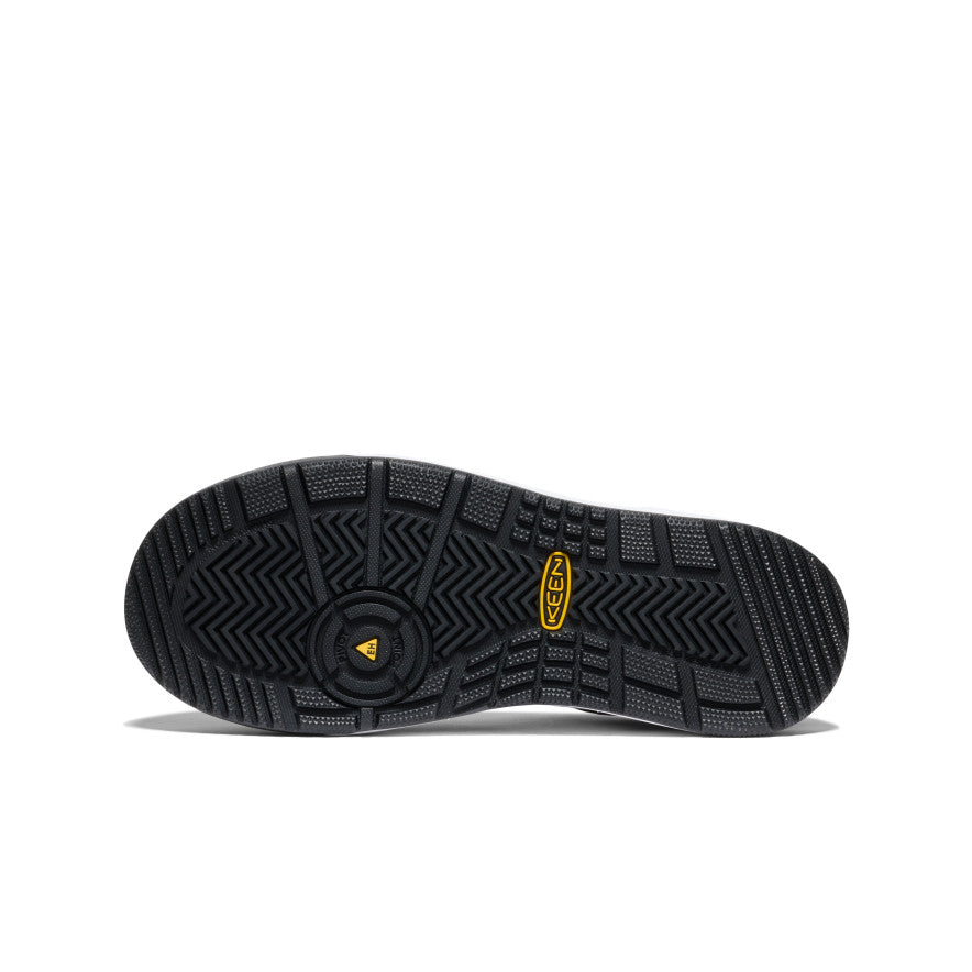 Women's Overton Work Shoe (Carbon Toe) Star White/Black / Keen / Star White/Black