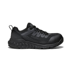 Women's Arvada ESD Work Sneaker (Carbon Toe) Black/Black / Keen / Black/Black