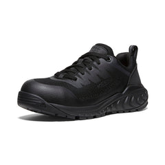Women's Arvada ESD Work Sneaker (Carbon Toe) Black/Black / Keen / Black/Black