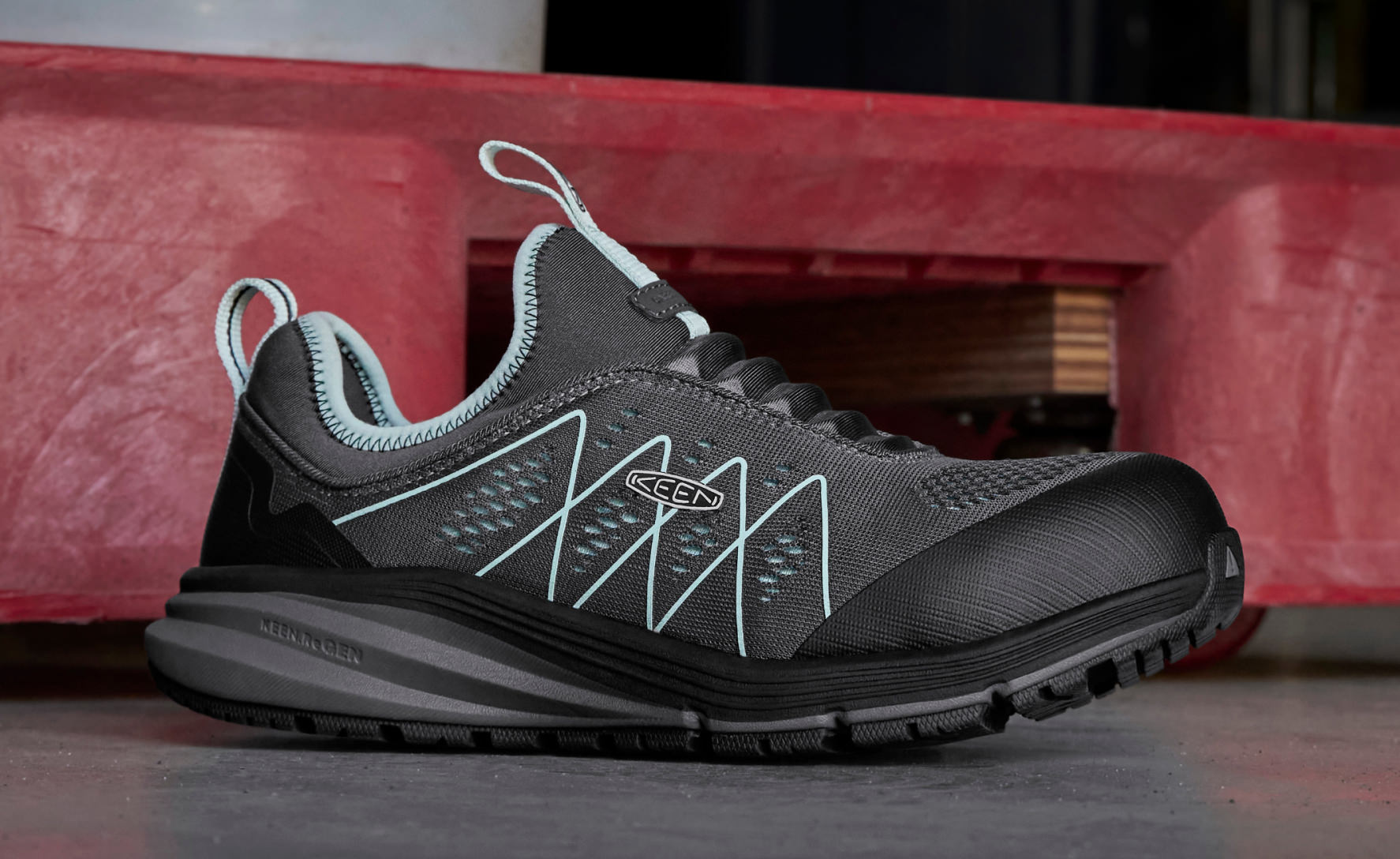 Women's Vista Energy Shift (Carbon Toe) Steel Grey/Blue Glass / Keen / Steel Grey/Blue Glass