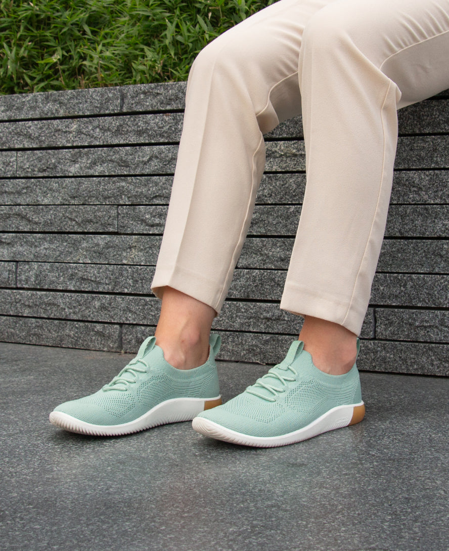 Women's KNX Knit Sneaker Granite Green/Lichen / Keen / Granite Green/Lichen