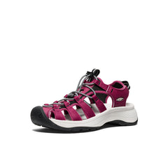 Women's Astoria West Sandal Beaujolais/Star White / Keen / Beaujolais/Star White