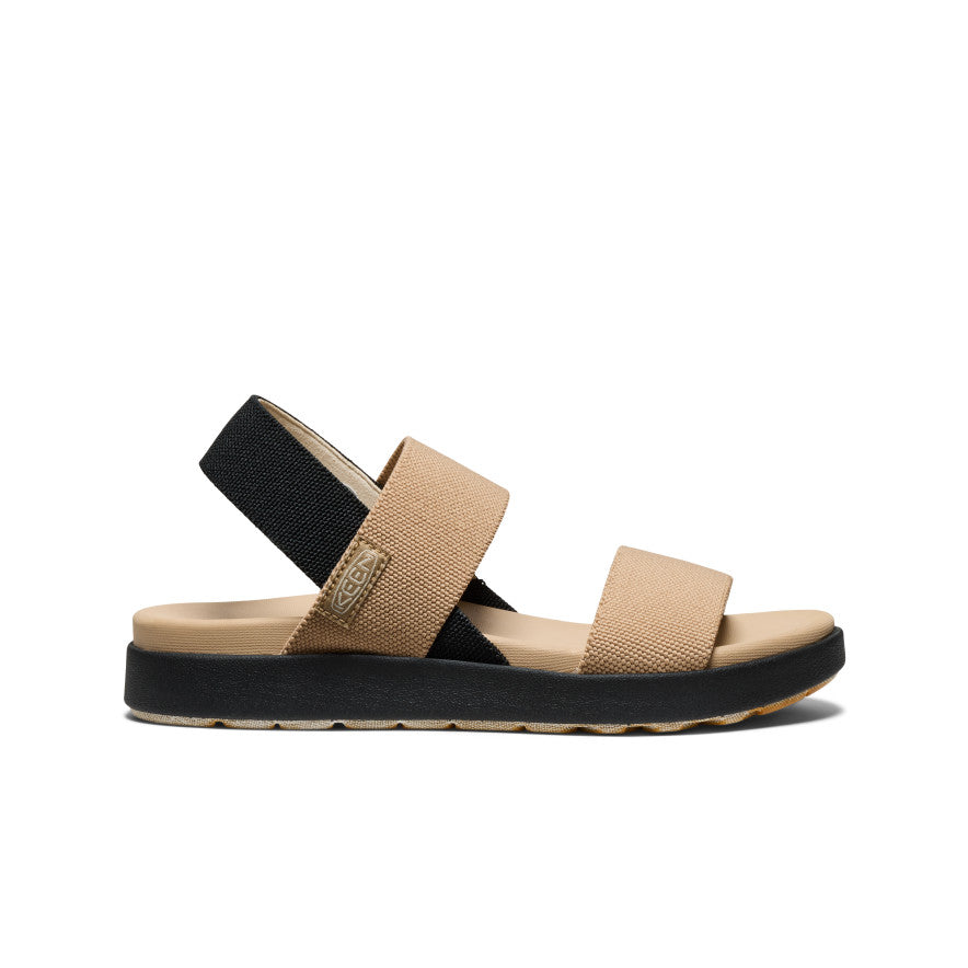 Women's Elle Backstrap Sandal Cornstalk/Black / Keen / Cornstalk/Black
