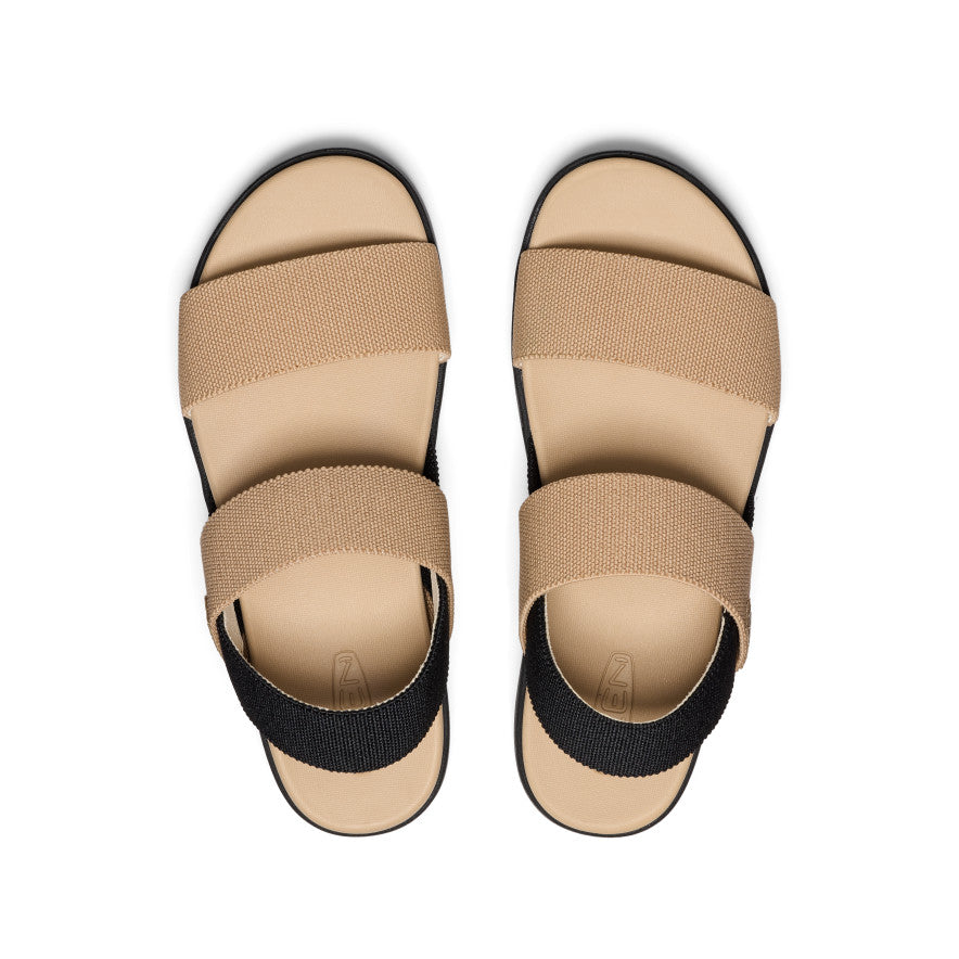 Women's Elle Backstrap Sandal Cornstalk/Black / Keen / Cornstalk/Black