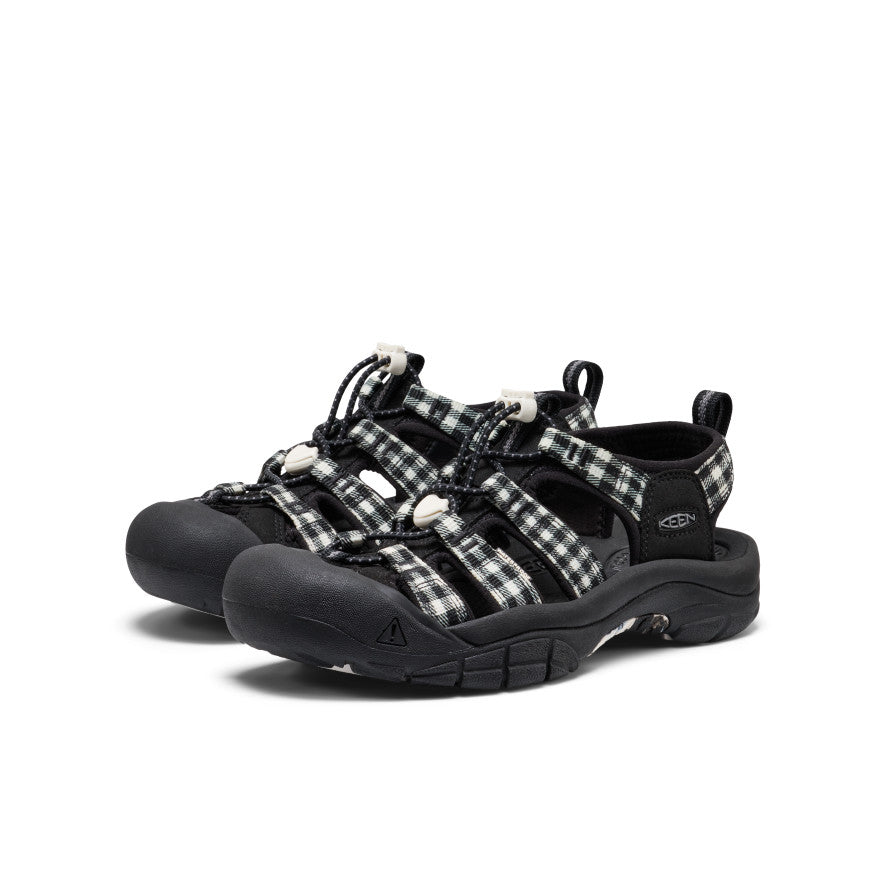 Women's Newport Retro Black/Gingham / Keen / Black/Gingham