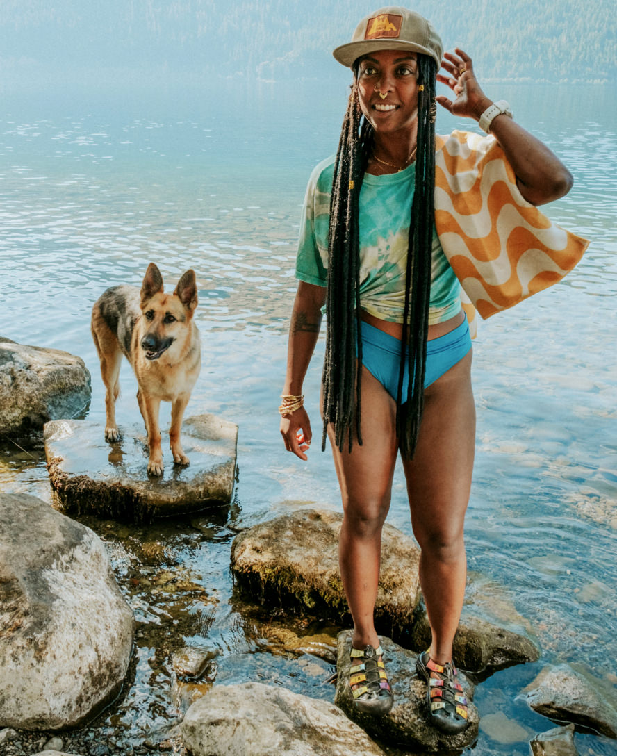 Women's Newport Retro Multi/Safari / Keen / Multi/Safari