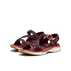 Women's Leiki Open-Toe Sandal Fig/Burnt Brick / Keen / Fig/Burnt Brick