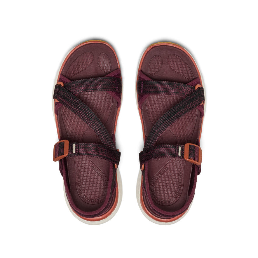 Women's Leiki Open-Toe Sandal Fig/Burnt Brick / Keen / Fig/Burnt Brick