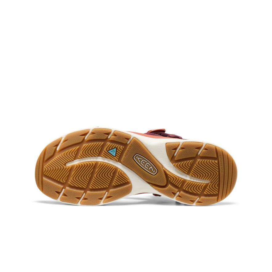 Women's Leiki Open-Toe Sandal Fig/Burnt Brick / Keen / Fig/Burnt Brick