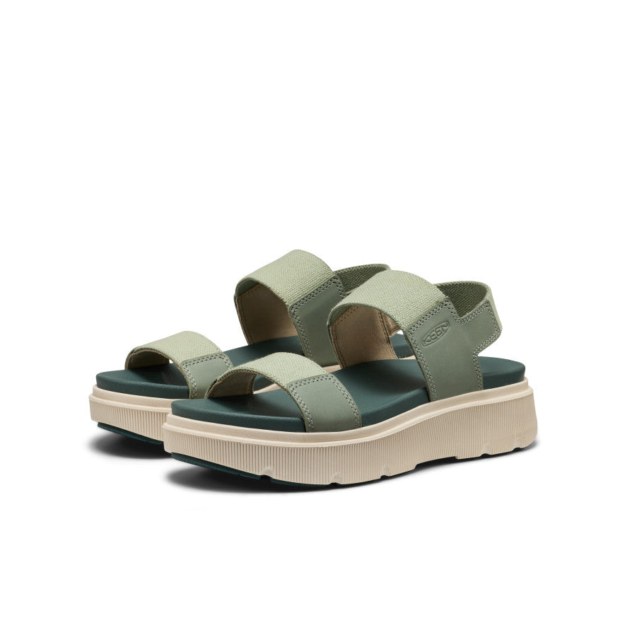Women's Elle Mila Backstrap Sandal Lily Pad/Dark Forest / Keen / Lily Pad/Dark Forest