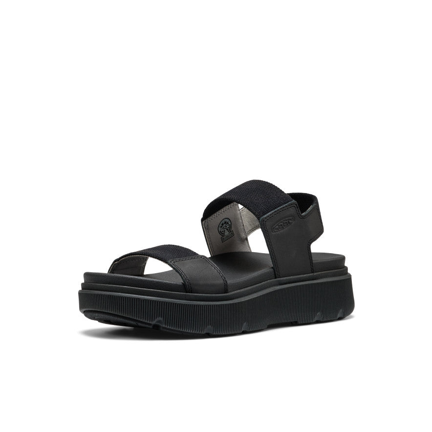 Women's Elle Mila Backstrap Sandal Black/Black / Keen / Black/Black