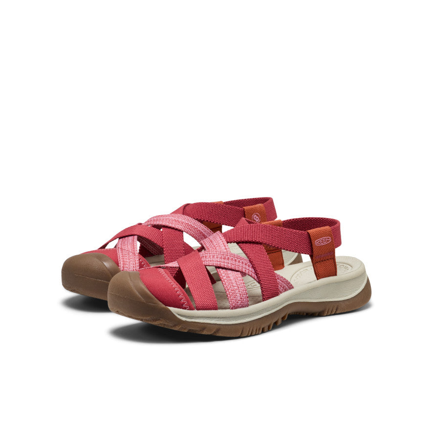 Women's Whisper Lattice Sandal Garnet/Burnt Brick / Keen / Garnet/Burnt Brick