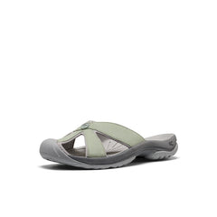 Women's Bali Leather Slide Sandal Lily Pad/Steel Grey / Keen / Lily Pad/Steel Grey