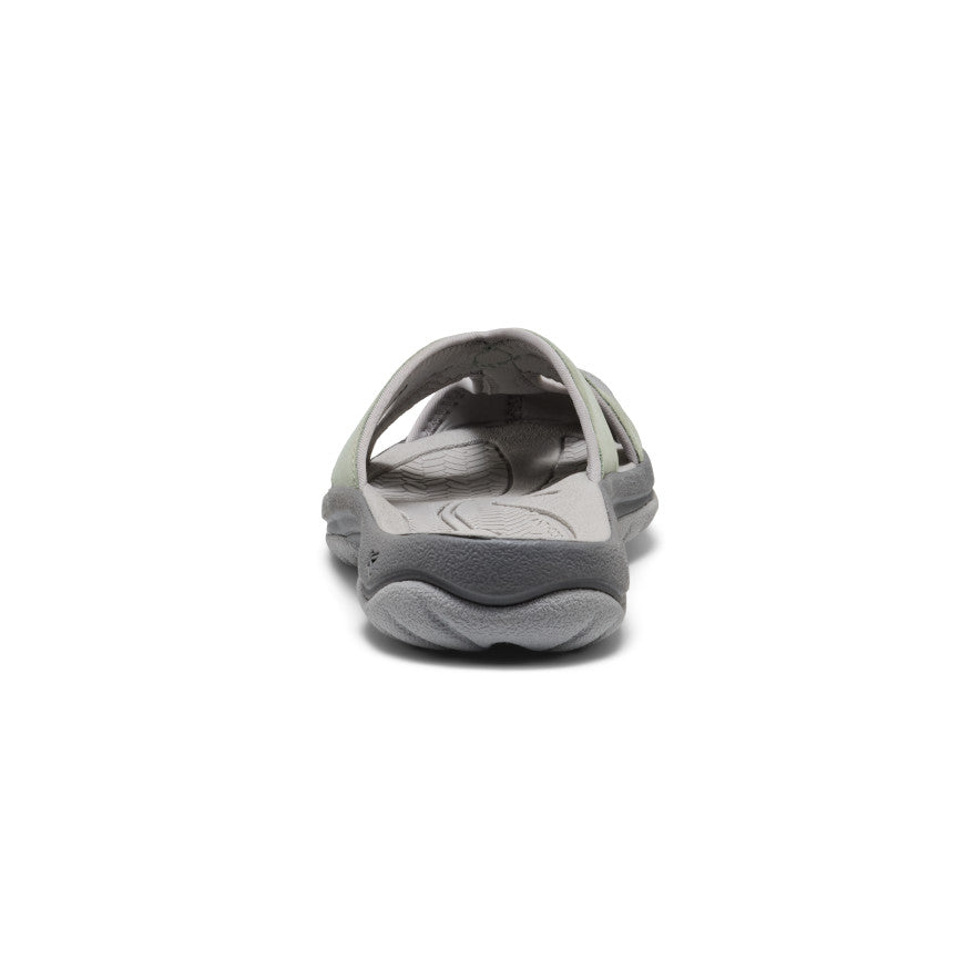 Women's Bali Leather Slide Sandal Lily Pad/Steel Grey / Keen / Lily Pad/Steel Grey