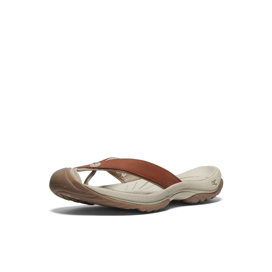 Women's Waimea Leather Flip-Flop Sorrel Horse/Plaza Taupe / Keen / Sorrel Horse/Plaza Taupe