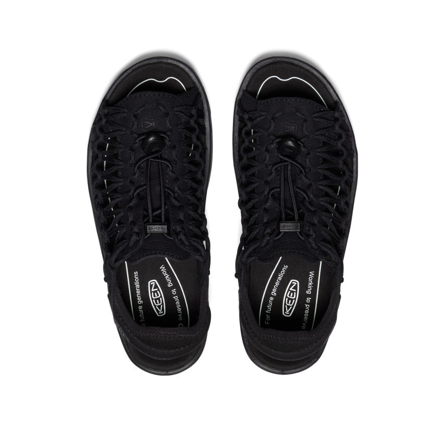 Women's UNEEK II Open-Toe Sneaker Black/Black / Keen / Black/Black