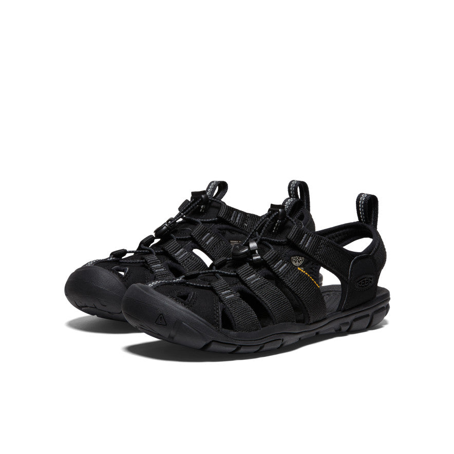 Women's Clearwater CNX Sandal Black/Black / Keen / Black/Black