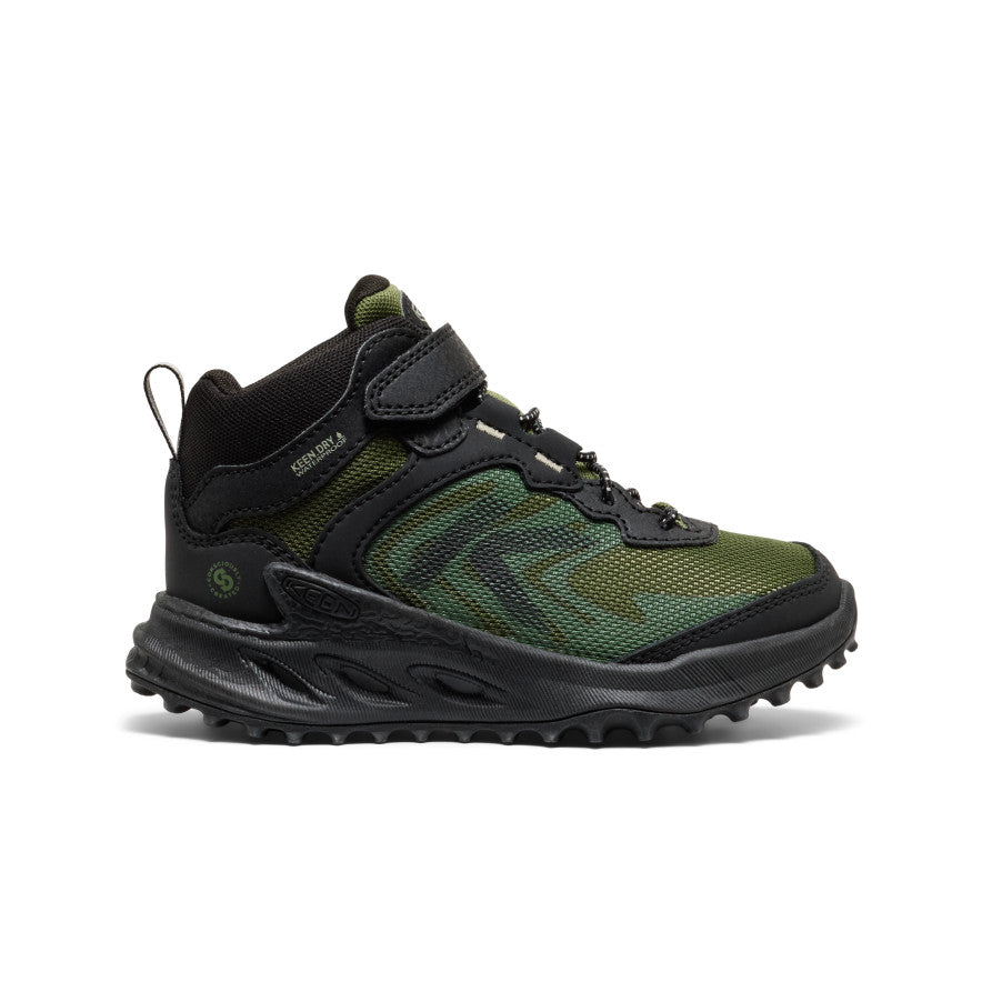 Little Kids' Zionic Waterproof Hiker Black/Bronze Green / Keen / Black/Bronze Green