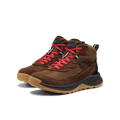 Big Kids' Hightrail Waterproof Hiking Boot Dark Earth/Garnet / Keen / Dark Earth/Garnet
