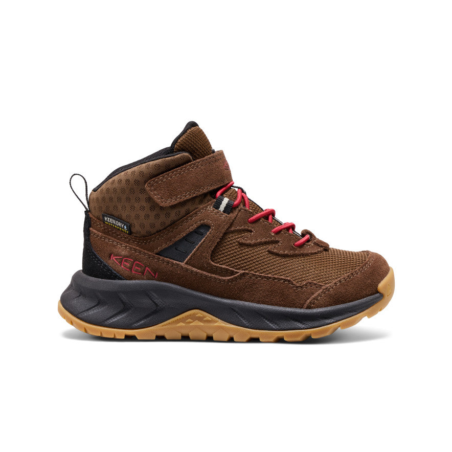 Little Kids' Hightrail Waterproof Hiking Boot Dark Earth/Garnet / Keen / Dark Earth/Garnet